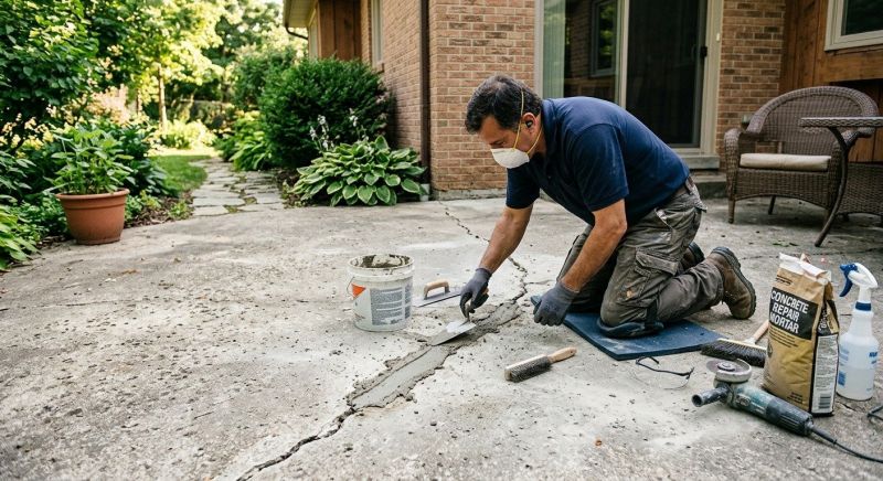 Concrete Porch Repair in Miami Dade County, FL